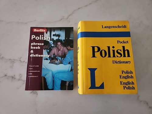 Polish Pocket Dictionary Set Of 2 - Picture 1 of 6