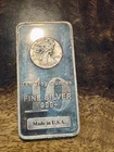 10 oz Silver Bar unpolished Stacker Bar