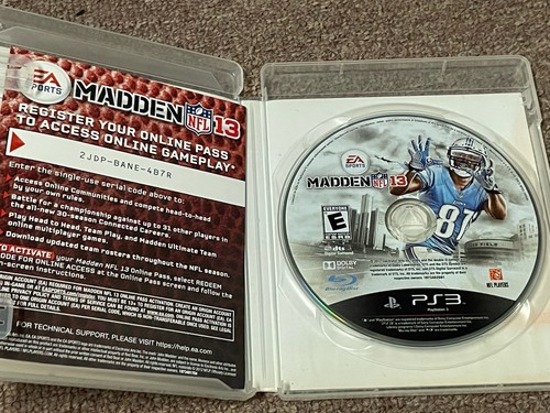 Madden NFL 13 PS3 Playstation 3 Spiel Getestet Sauber - Bild 2 von 3