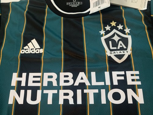 Adidas LA Galaxy 21/22 Away Authentic Soccer Jersey Size Medium GI6429 - Picture 4 of 7