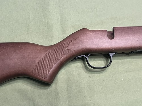 USED FACTORY BOYDS SAVAGE 93R17 BROWN WOOD STOCK TRIGGER GUARD *HEAVY BARREL* - Picture 10 of 24