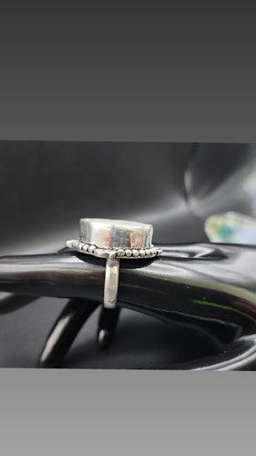 Shiva Augenmuschel Ring in Sterlingsilber Schmuck Größe 9. - Bild 2 von 3