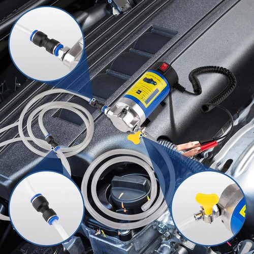 Bomba Extractora de Aceite 12V 100W Bomba de Cambio de Aceite Eléctrica Ultra Silenciosa 3X Más Rápida Ex... - Imagen 7 de 7