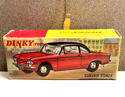 BOX ONLY 1964 Meccano Dinky Hong Kong #57/002 Chevrolet CORVAIR MONZA