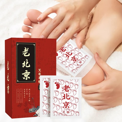 Parches chinos para pies de desintoxicación de artemisa almohadillas toxinas corporales pies limpieza profunda 50 un. - Imagen 7 de 11