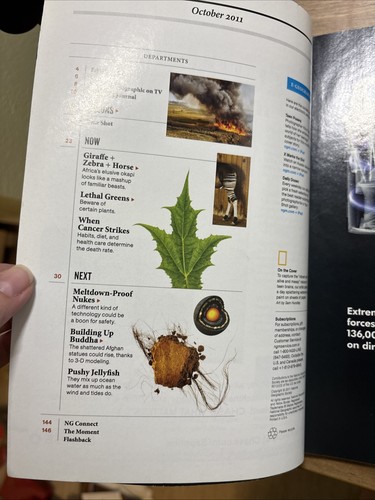 NATIONAL GEOGRAPHIC MAGAZINE October, 2011 The New Science of the Teenage Brain - Foto 5 di 16