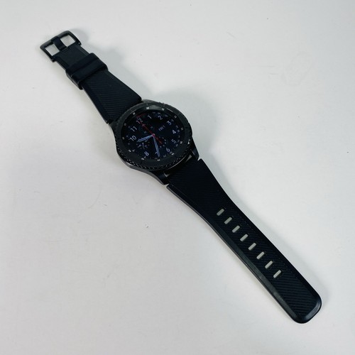 Samsung Galaxy Gear S3 Frontier Smart Watch SM R765V Bluetooth WiFi 46mm - Photo 2 sur 20
