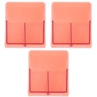 3pcs Kunststoffwatte-Tupferhalter-Baumwollabstrich