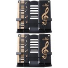  2 Pcs Buch Halterung Zum Lesen Bücher Ständer Leseständer Desktop -Buchstand