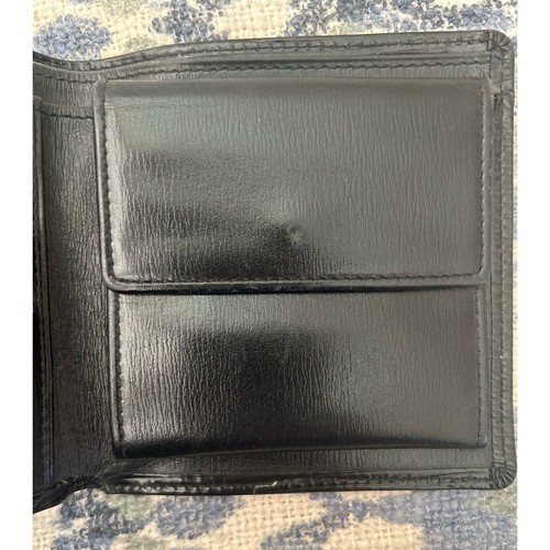 Authentische Vintage Louis Vuitton schwarze Epi Bi Fold Geldbörse - Bild 8 von 14