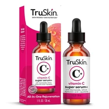 BUY3GET1 FREE TruSkin Vitamin C Anti Aging Facial Super Serum Dark Spot Fade 1oz