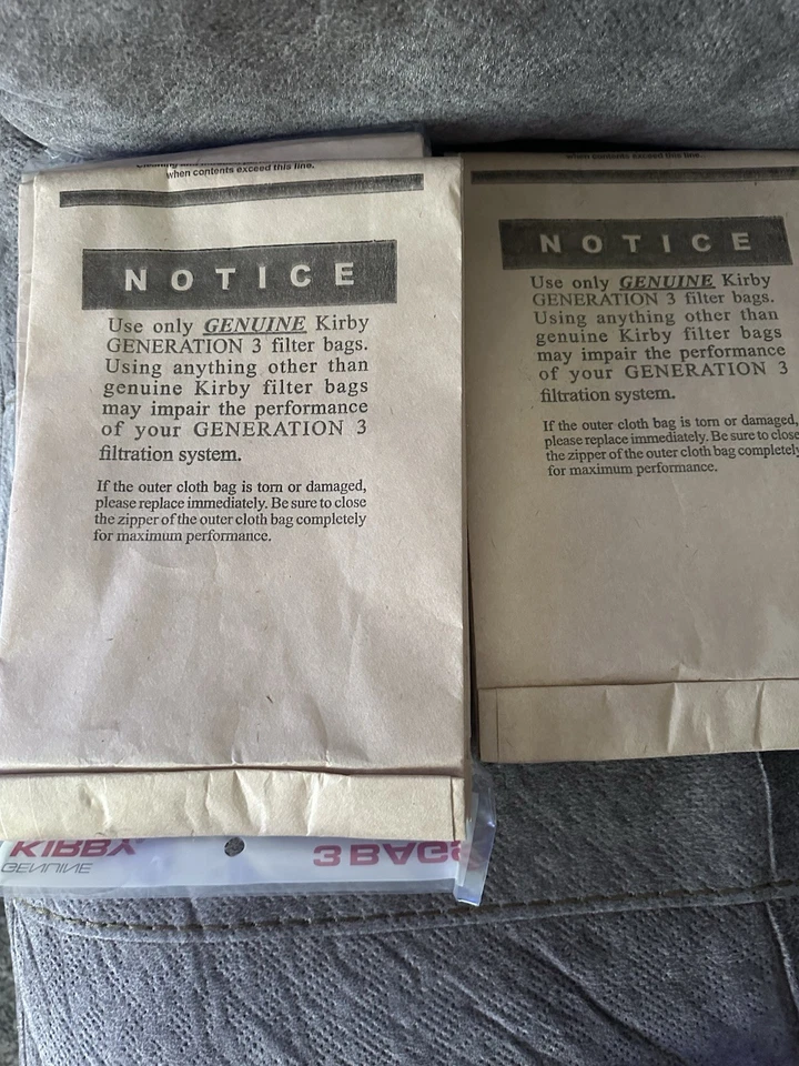 KIRBY Vacuum Bags 5 NEW BAGS - Image 3 of 3