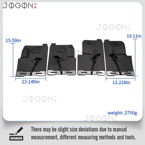 2022+ For Toyota Tundra SR SR5 4PCS Exterior Mudflap Splash Guard Fender MudFlap - Picture 2 of 14