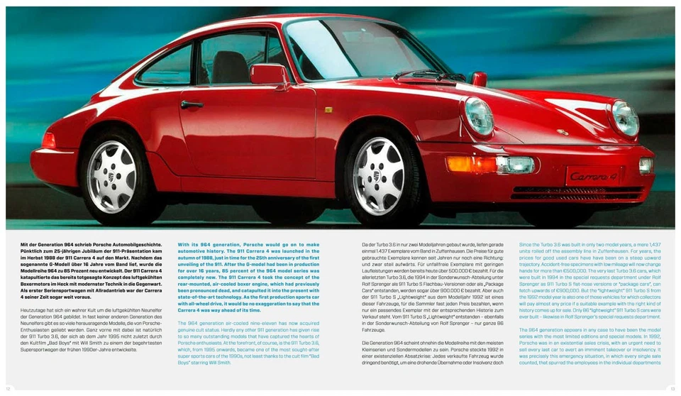 LUFTGEKÜHLT 3 - Porsche 964 THE BOOK -  1989-1994 - Limited Edition Buch 2026 - Bild 4 von 4