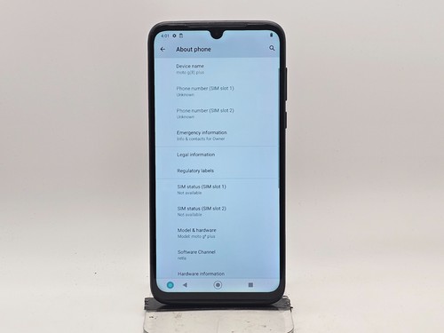 Motorola Moto G - 128 GB - Black - Unlocked - Foto 1 di 7