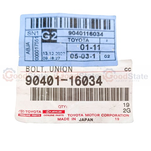 Genuine Dyna KDY251 KDY250 KDY231 Power Steering Feed Tube Hose Banjo Bolt - Picture 3 of 3