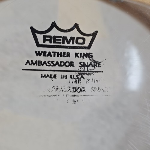 Vintage Rare 1963 Slingerland Remo Snare Drum Mahogany Shell 14”x 8" Split Lugs - Bild 7 von 20