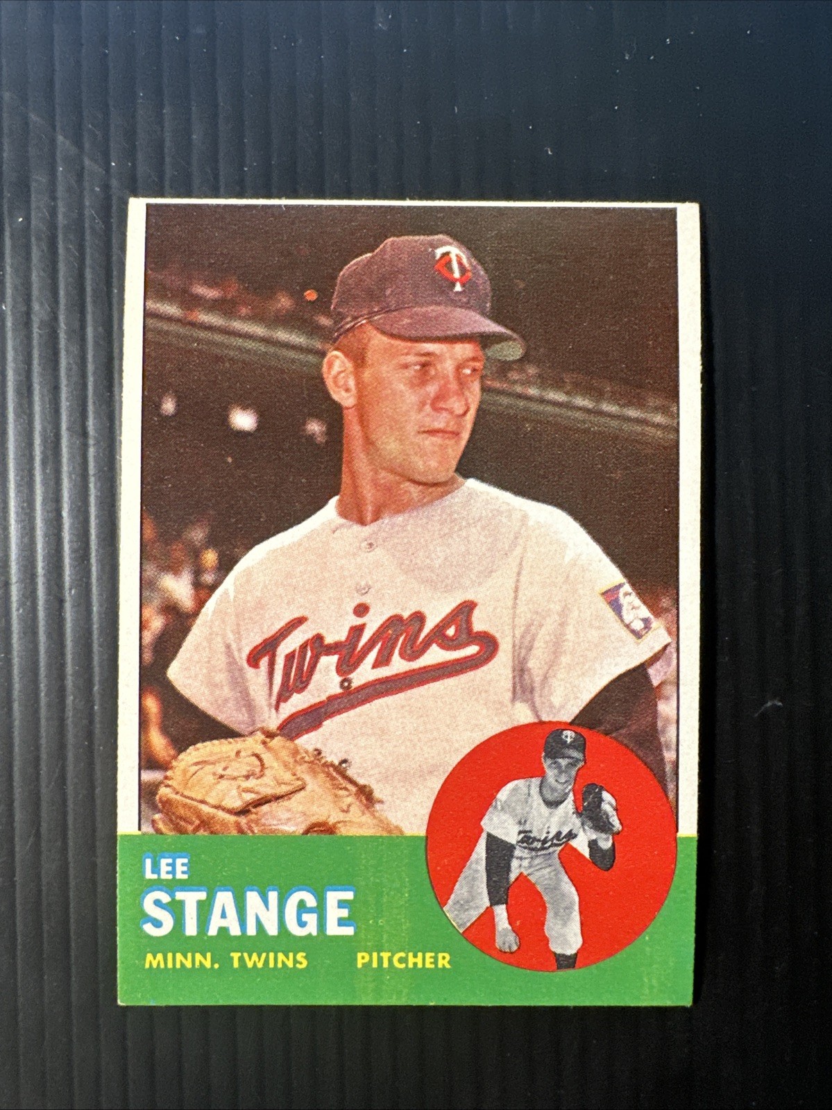 1963 TOPPS #246 LEE STANGE MINNESOTA TWINS EX *Hot Corner Vintage*