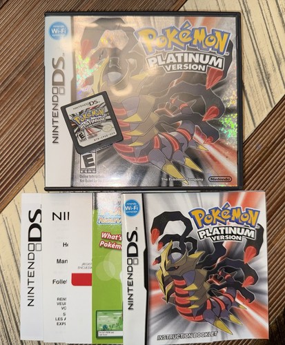 Pokemon HeartGold SoulSilver Platin Schwarz 2 Weiß 2 Nintendo DS LOT CIB Auth. - Bild 6 von 18