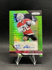 Richie James 2018 Prizm Green Pulsar Prizm RC Auto