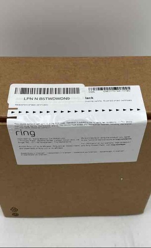 Ring Stick Up Black Smart Home Surveillance System Wireless Security Camera - Picture 5 of 6