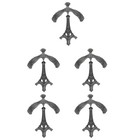  5 Sets Eiffel Tower Ornament Balancing Eagle Bird Decore Balance Toy