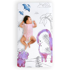 Jumpoff Jo - Fitted Crib Sheet Super Soft Breathable 100 Cotton Baby Crib Sheet