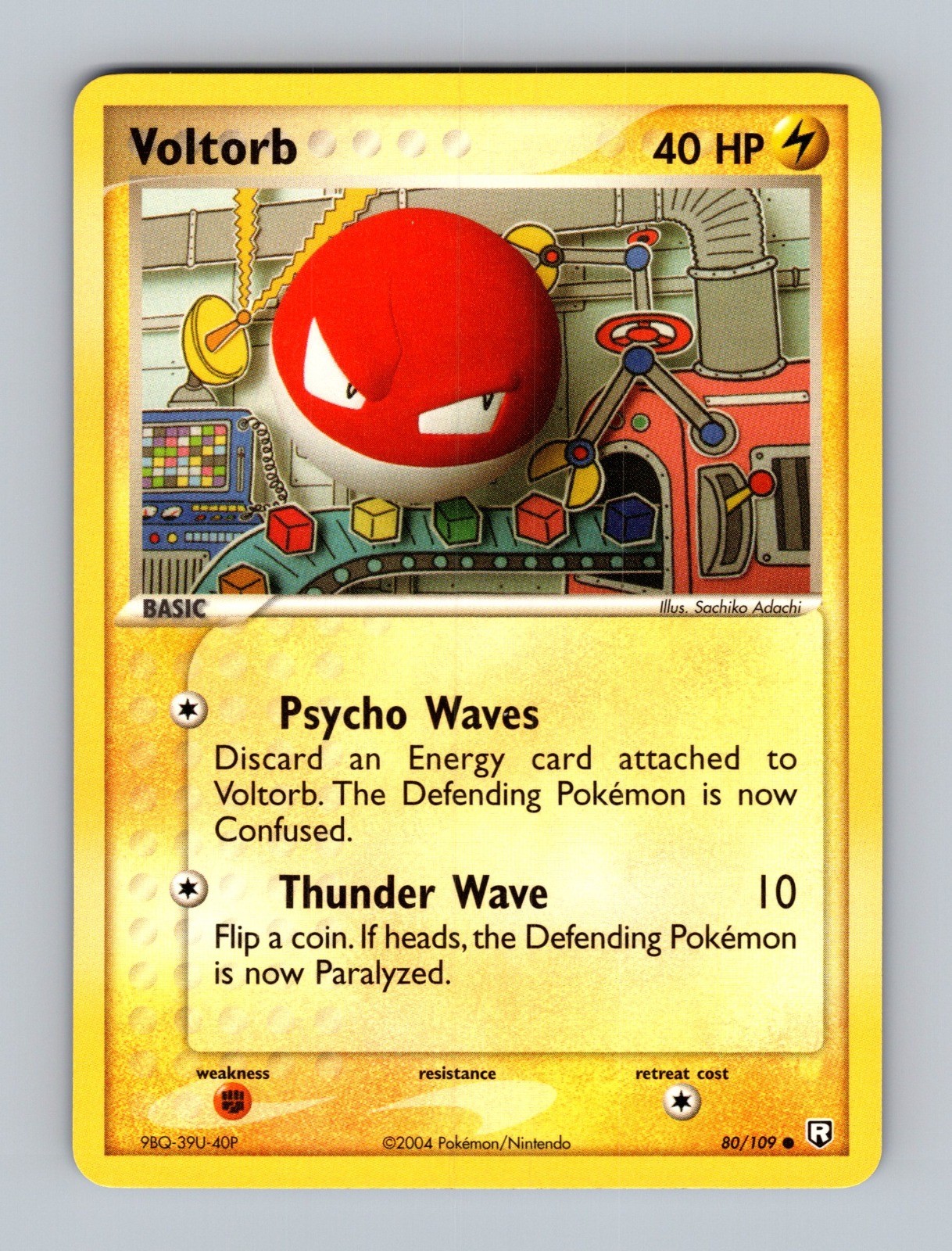 Voltorb 80/109 EX Team Rocket Returns Pokemon TCG NM
