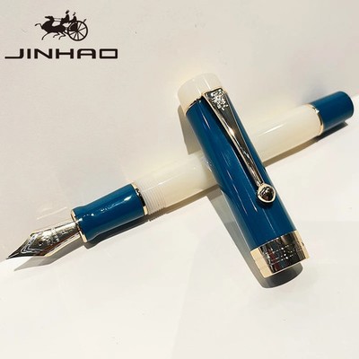 Jinhao Century 100 Calligraphy Fountain Pen Fine Nib M Twist Cap Office ¢