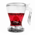 Loose Leaf Tea Infuser - Round and Clear Brew Tool for Perfect Tea