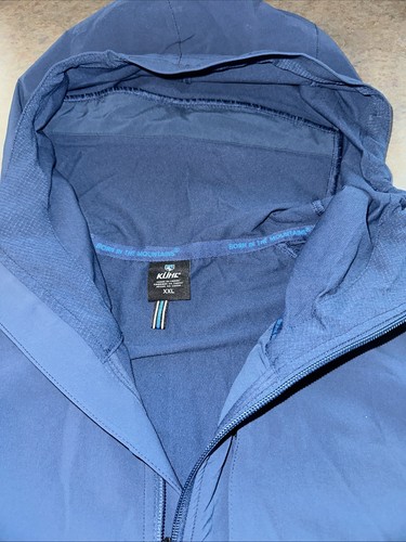 Kuhl Transcendr Hoody Jacket Storm Blue Vented Stretch Abrasion Resist Sz XXL - Picture 5 of 16