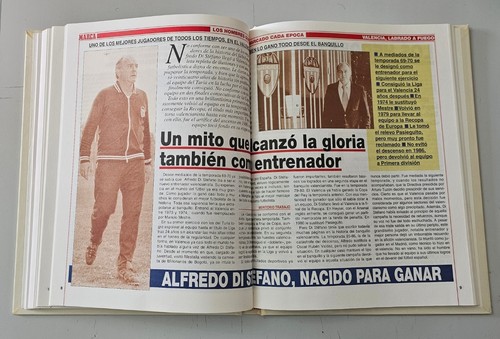 LIBRO VALENCIA CF LABRADO A FUEGO Spain Marca 1993 COLECCION COMPLETA COMO NUEVO - Imagen 24 de 24