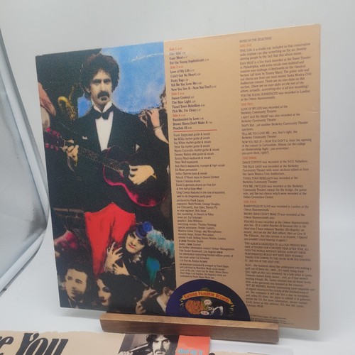 Frank Zappa Tinsel Town Rebellion 2X LP Gatefold Record Album Vinyl Rare OOP - Picture 4 of 12