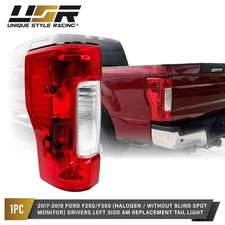 Tail Light Halogen - w/o Blind Spot "Left" For 2017-19 Ford F250 F350 Super Duty