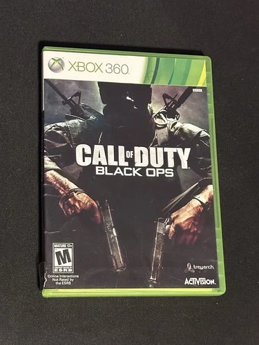 Call of Duty: Black Ops (Xbox 360, 2010, CIB)