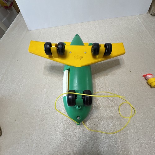 Vintage 1980 Fisher Price Little People Play Family Jetliner Flugzeug Spielzeug selten - Bild 11 von 11