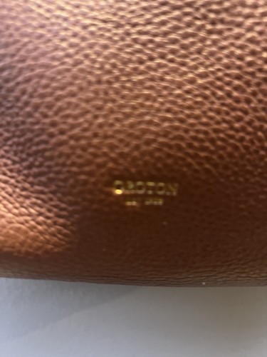 OROTON MARGOT HOBO GENUINE LEATHER LARGE CROSSBODY SHOULDER BAG IN WHISKY RRP529 - Picture 5 of 6