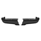 Fit For Ford F-250 F-350 Super Duty 2017-2022 Black Rear Bumper Face Bar Set