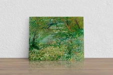 Vincent van Gogh "Banks of the Seine" Canvas Print Wall Art Home Decor