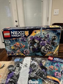 Lego 70350 The Three Brothers Nexo Knights 2017 98% Complete Missing One Fig