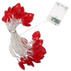  Dekorative Herzform Leichte Schnur Valentinstag Licht String Hochzeitsschnur