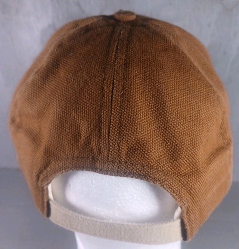 Vintage FootJoy Texace Hat Cap Made In USA Golf 90s OSFA Fitted Brown Gray - Picture 3 of 7