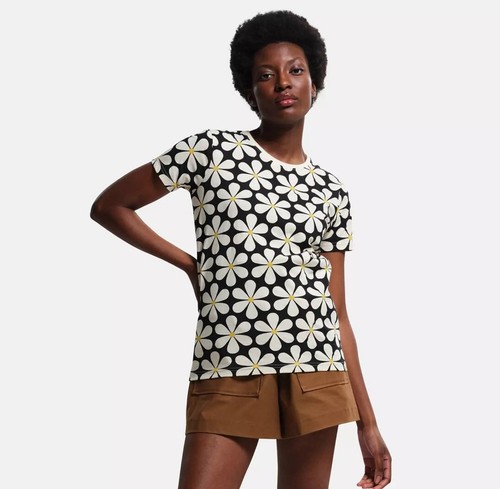 Regatta Orla Kiely Womens Graphic Print Floral Cotton Tee T Shirt Shirt UK 10 - Picture 1 of 4