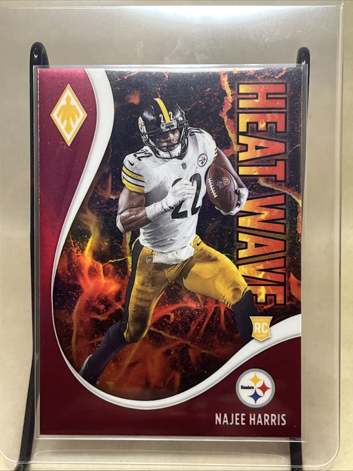 Najee Harris Panini Phoenix Heat Wave #20 Red