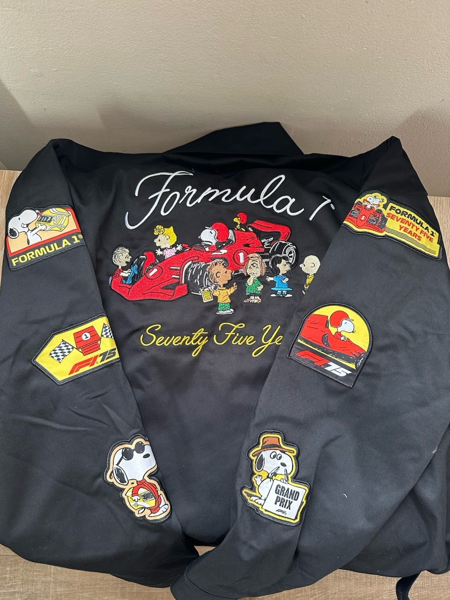 Formula 1 F1 75 Live x Peanuts Jacket. Large. Brand New With Tags