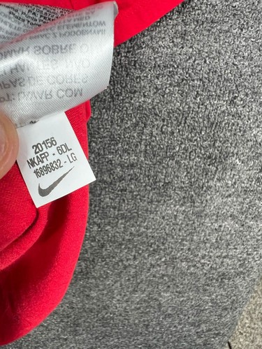 Nike Tampa Bay Buccaneers T Shirt Womens Sz L Red Tom Brady #12 NFL Short Sleeve - Picture 9 of 12