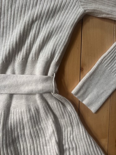 NWT Abercrombie & Fitch Kids Knit Long Sleeve Ribbed Sweater Dress Sz 15/16 - Picture 6 of 8
