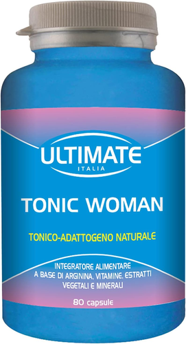 - Tonic Woman - 80 Capsule - Tonico Adattogeno per La Vitalità Femminile - Con M - Foto 8 di 12