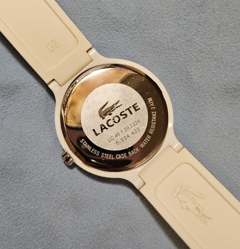 Lacoste Watch The Bay Collaboration! Silicone Band Multi Colour EUC! HTF! - Picture 5 of 7