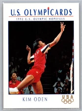 Kim Oden 1992 Impel Olympicards: 1992 U.S. Olympic Hopefuls USA #94